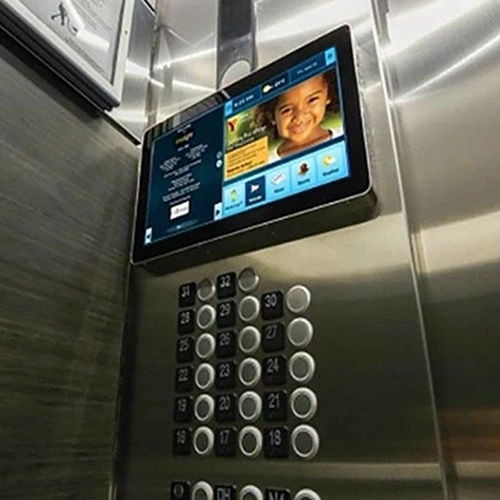 17 Inch Open-Frame Touchscreen Monitor for building information and interactive directory